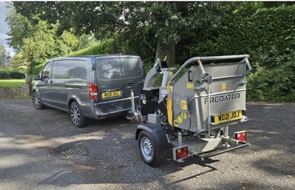 GL&D Predator Towable 750kg Woodchipper