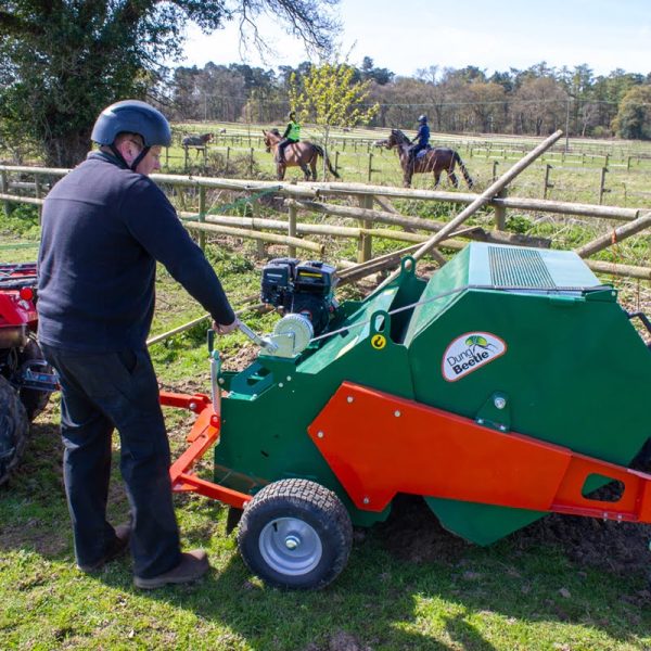 MTX-120-E Dung Beetle Paddock Cleaner