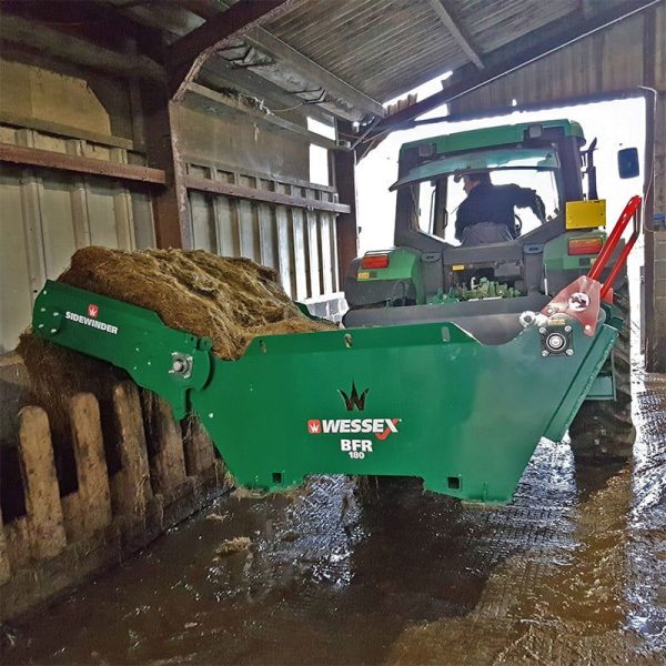 Sidewinder Attachment for BFR-180 Round Bale Feeder